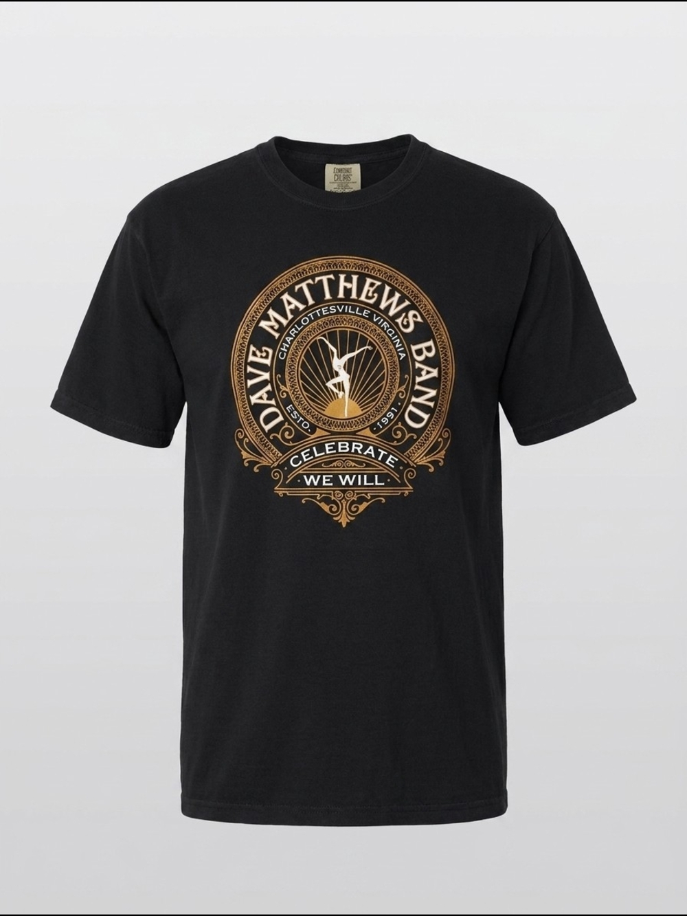 Dave Matthews Band Celebrate We Will‎ Graphic T Shirt Black XL Concert Band Tee